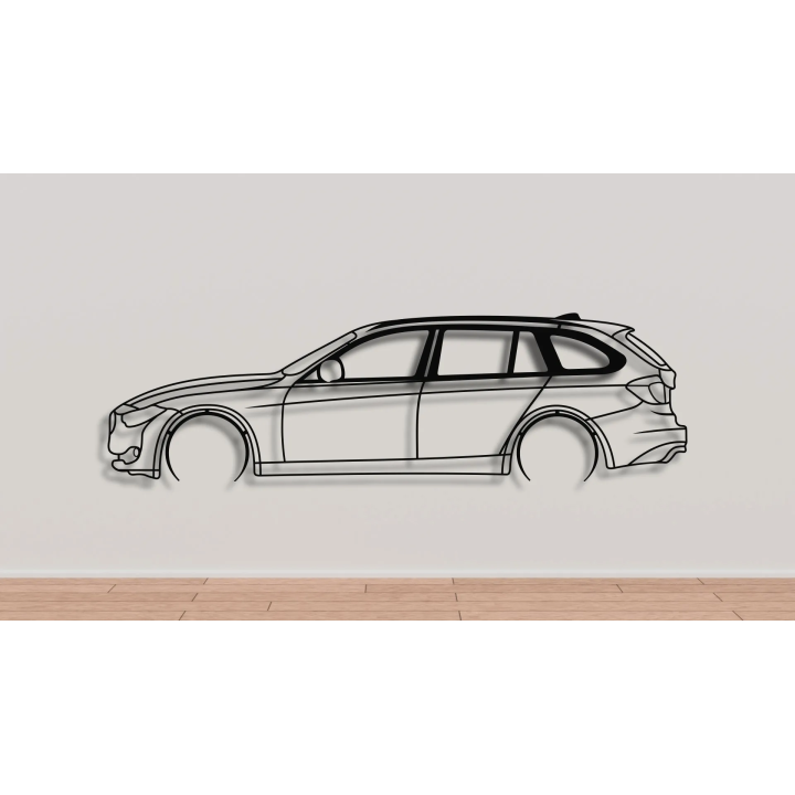 3 series BMW F31 touring full silhouette