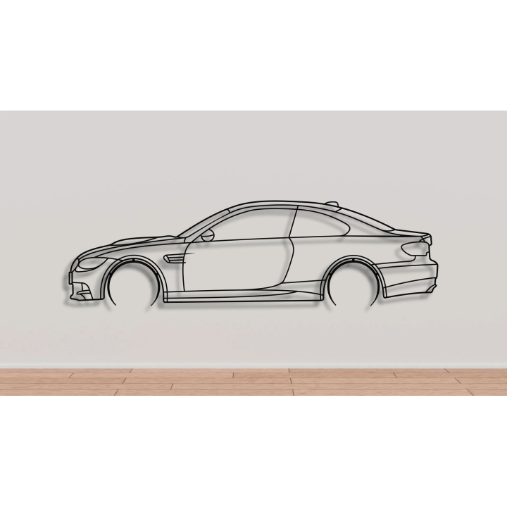 BMW M3 E92 full silhouette