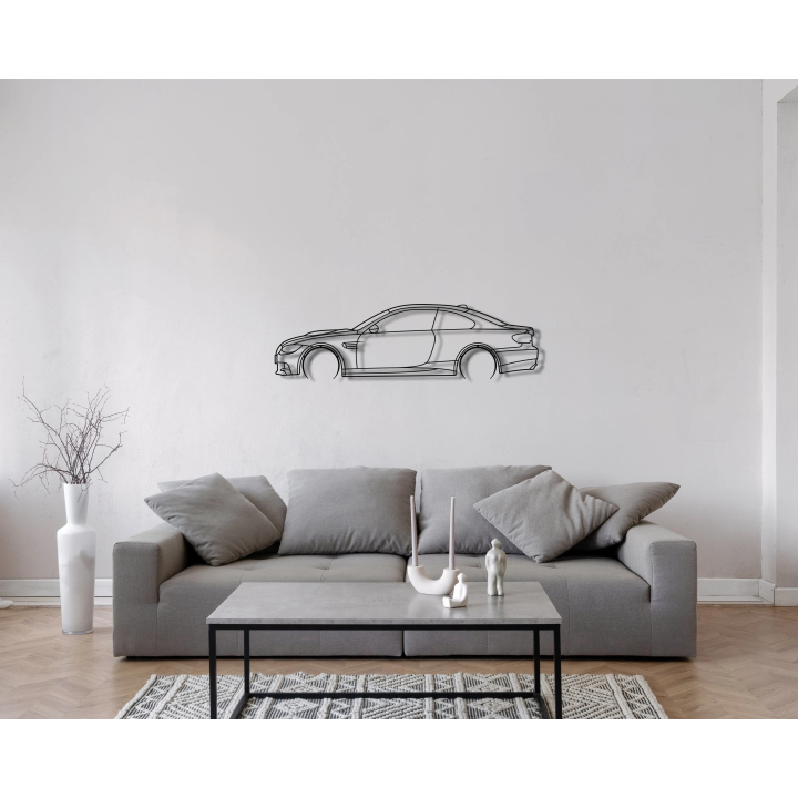 BMW M3 E92 full silhouette