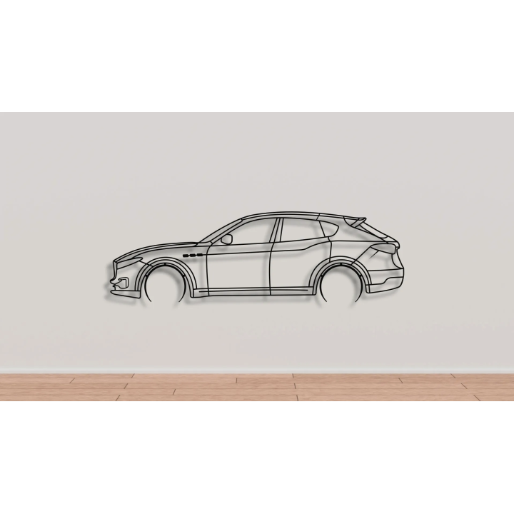 Maserati Levante full silhouette