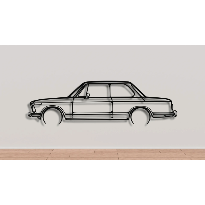 BMW 2002 full silhouette