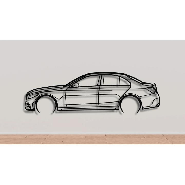 Mercedes C43 AMG full silhouette