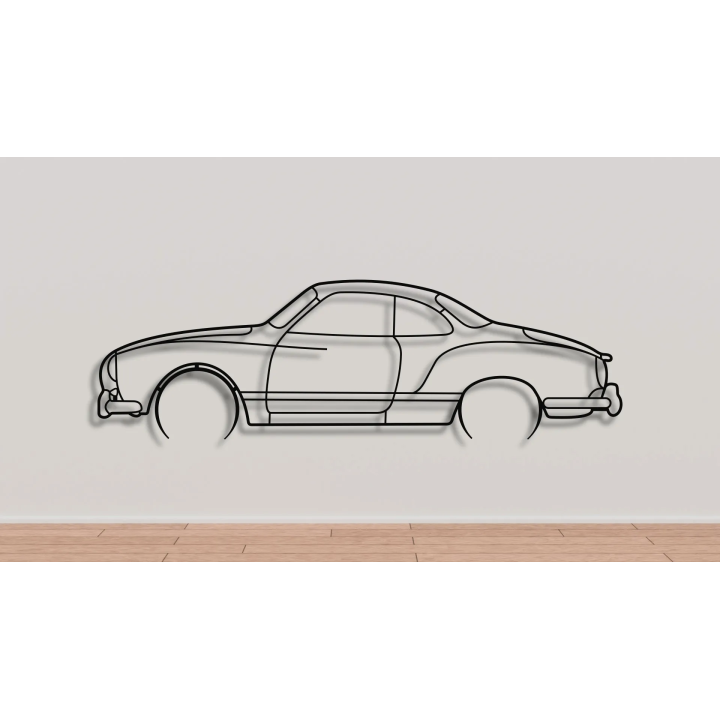 Volkswagen Karmann full silhouette