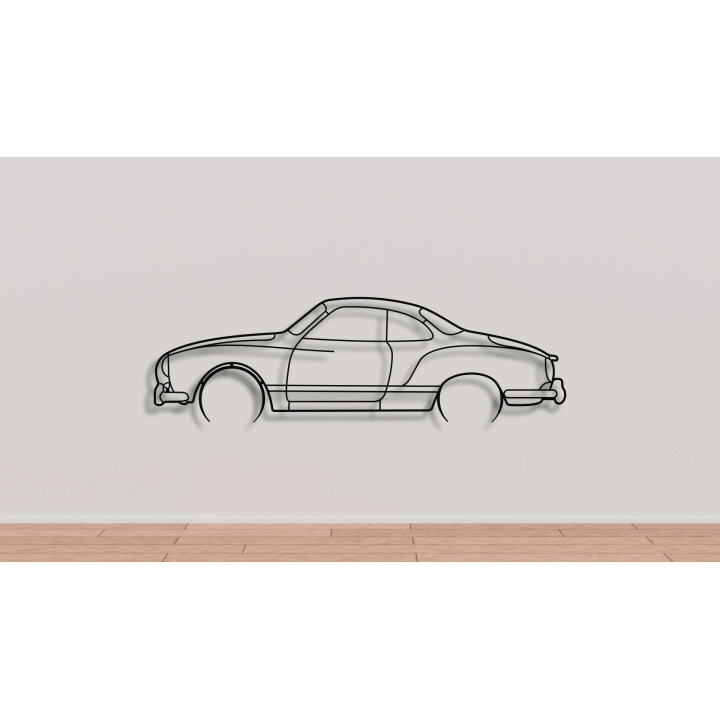 Volkswagen Karmann full silhouette