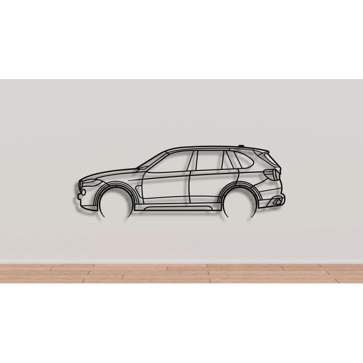 BMW X5 F15 full silhouette