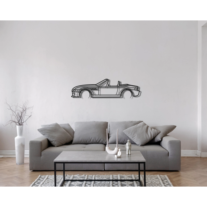 BMW Z3 roadster full silhouette