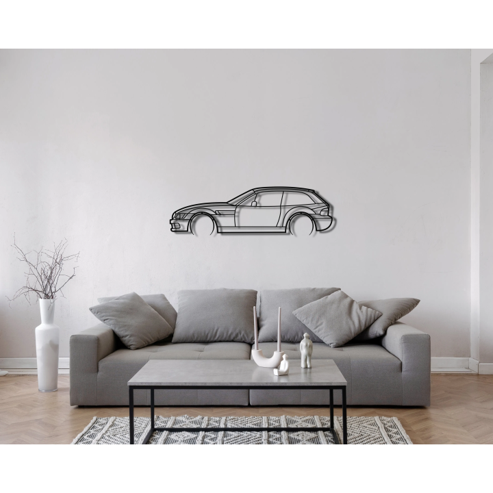 BMW Z3 coupe full silhouette