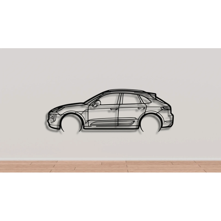 Porsche Macan 95B GTS full sihouette