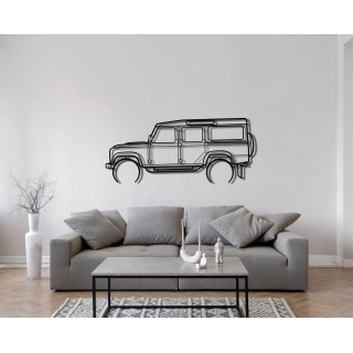 Landrover Defender classic 110 full silhouette