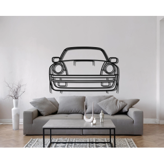 Porsche 911 930 Turbo full silhouette