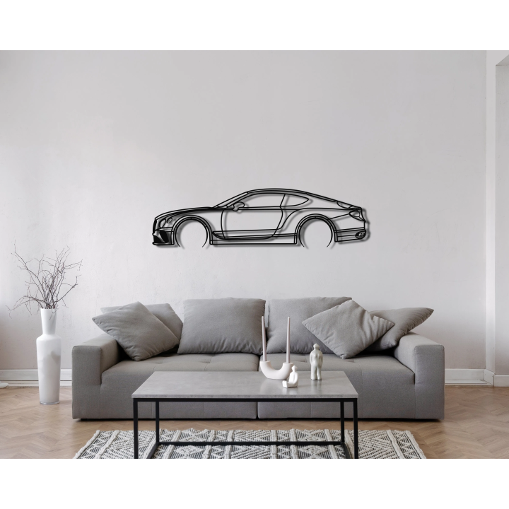 Bentley Continental 3rd generation full silhouette