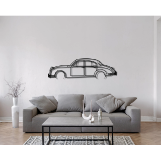 Jaguar Mk2 full silhouette