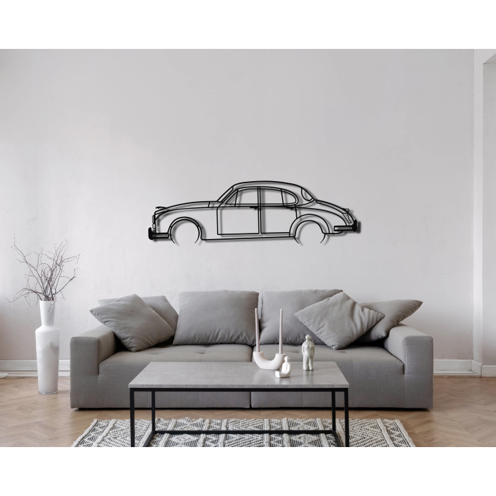Jaguar Mk2 full silhouette