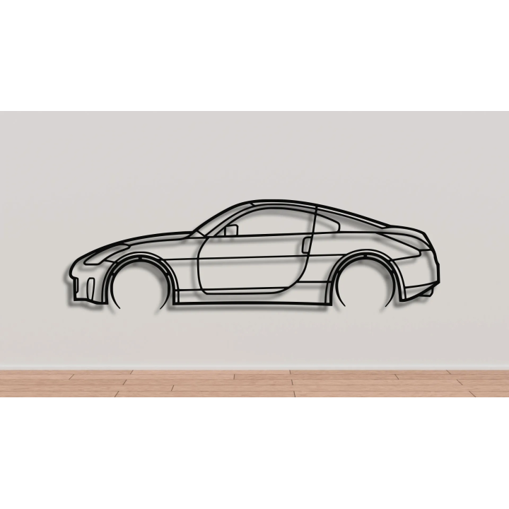 Nissan 350Z full silhouette