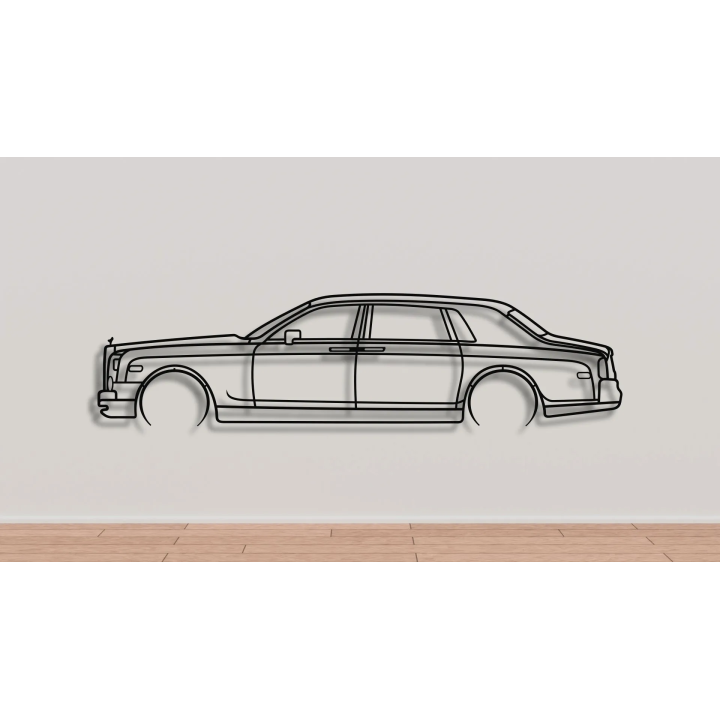 Rolls Royce Phantom full silhouette