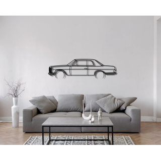 Mercedes W114 full silhouette