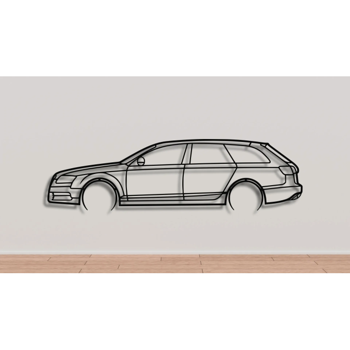 Audi A6 Avant C6 full silhouette