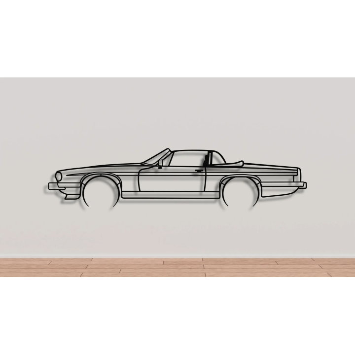 Jaguar XJS targa Mk1 full silhouette