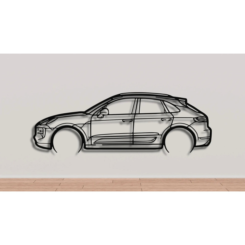 Porsche Macan 95B GTS full sihouette