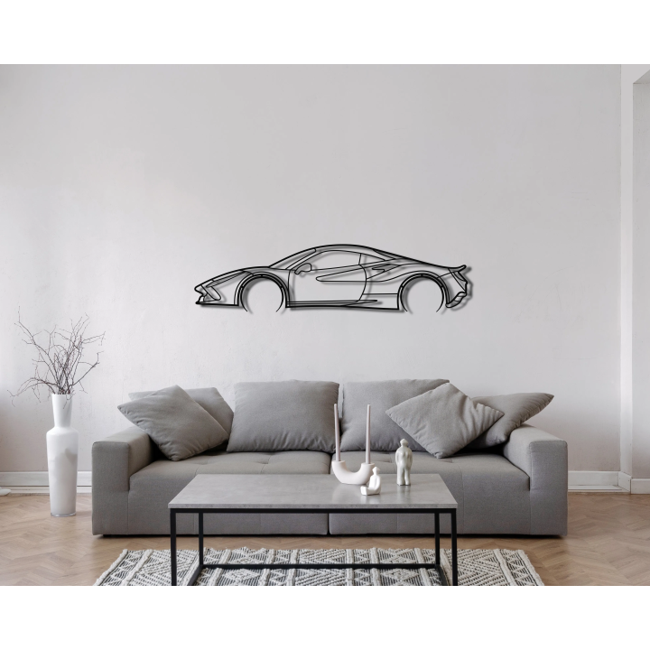 Ferrari F8 Tributo full silhouette