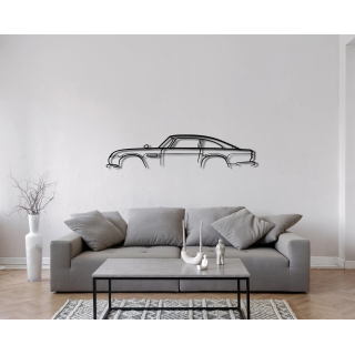 Aston Martin DB5 simple silhouette