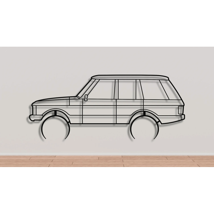 Range Rover Classic full silhouette