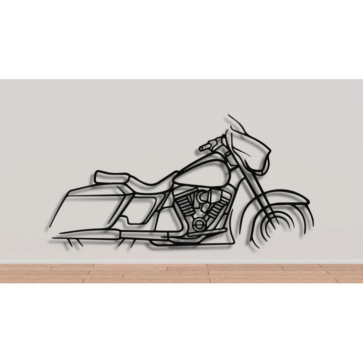 Harley Davidson Streetglide silhouette