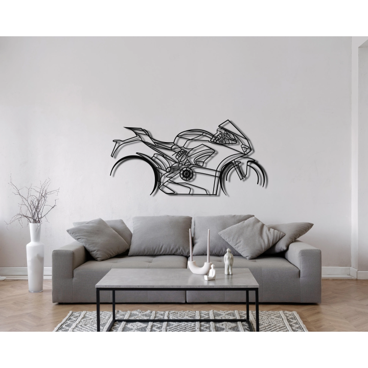 Ducati Panigale V4 silhouette