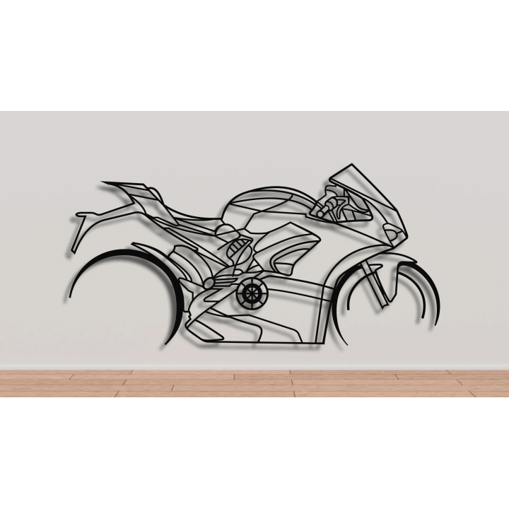 Ducati Panigale V4 silhouette