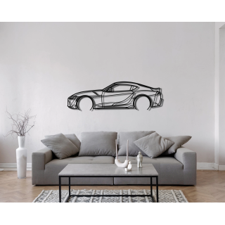 Toyota GR Supra full silhouette