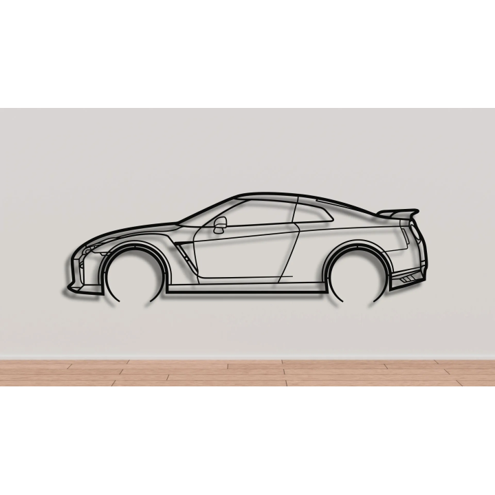 Nissan R35 GTR full silhouette