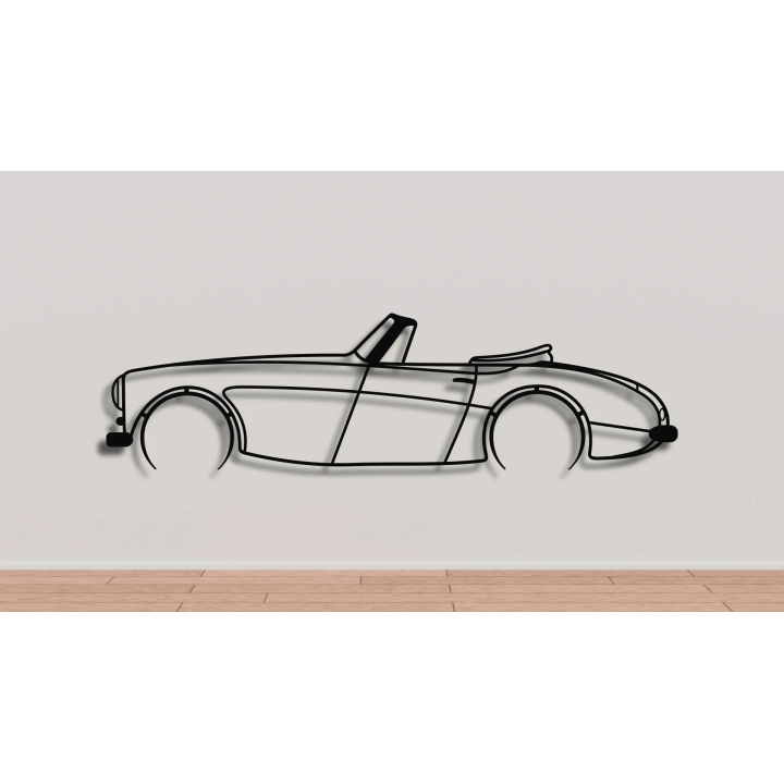 Austin Healey Mk3 full silhouette