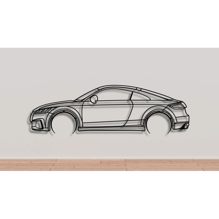 Audi TT RS 8S full silhouette