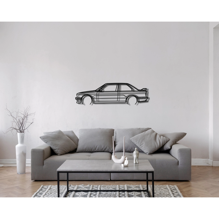 BMW M3 E30 full silhouette