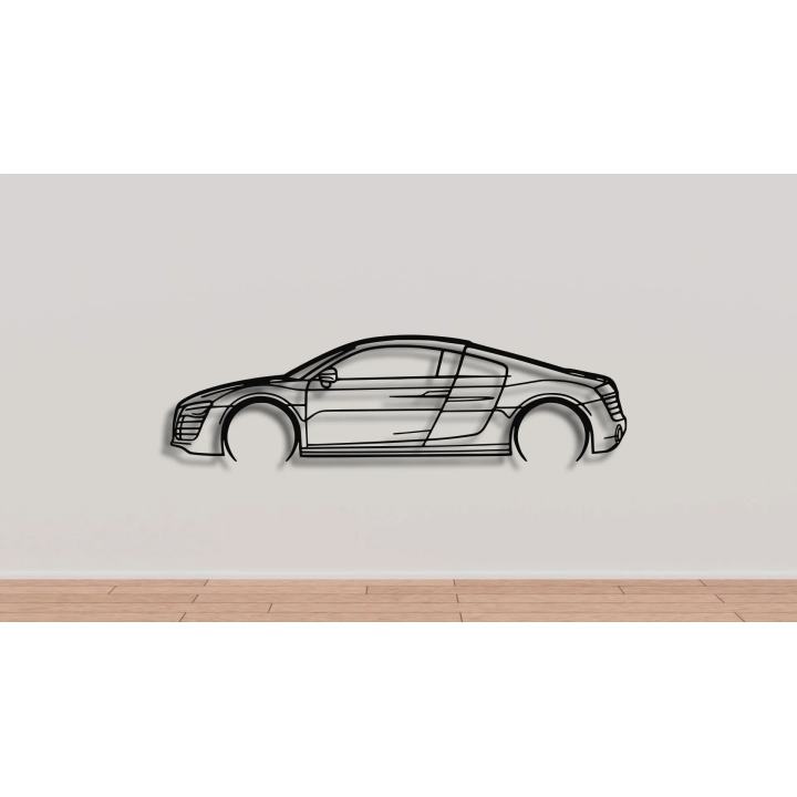 Audi R8 full silhouette