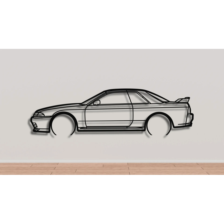 Nissan R33 GTR full silhouette
