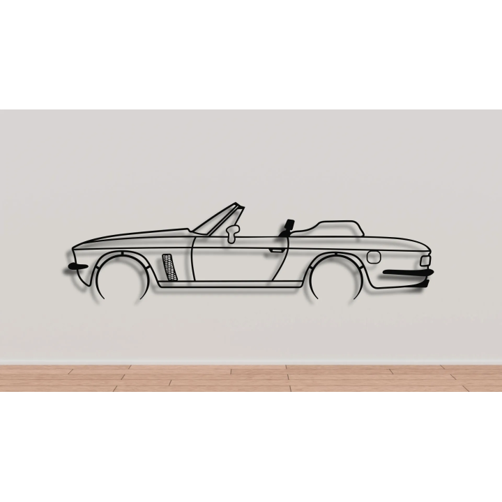 Jensen Interceptor convertible full silhouette