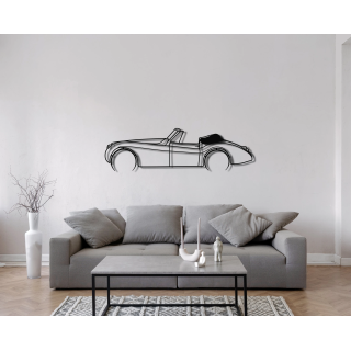 Jaguar XK150 full silhouette
