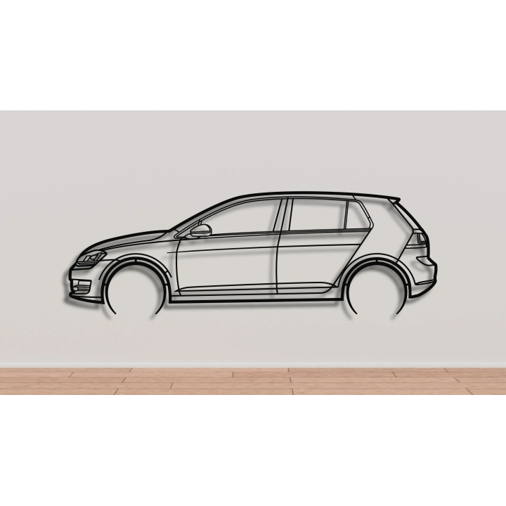 Volkswagen Golf Mk6 full silhouette
