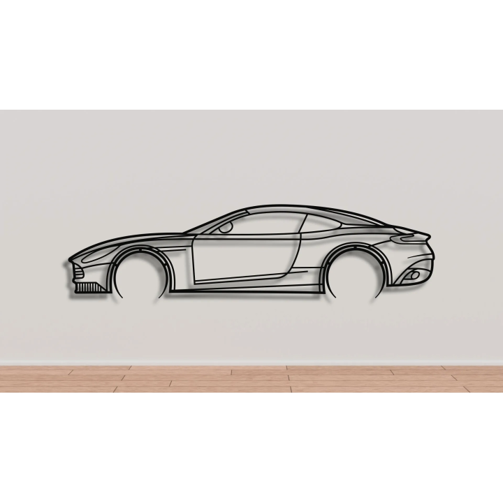 Aston Martin DB11 full silhouette