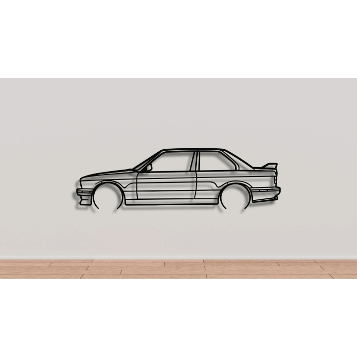 BMW M3 E30 full silhouette