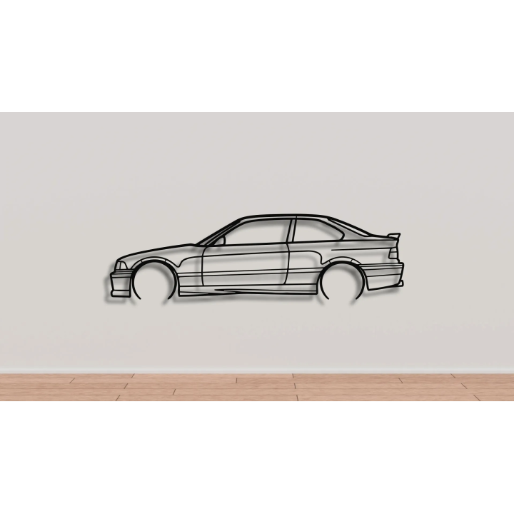 BMW M3 E36 full silhouette