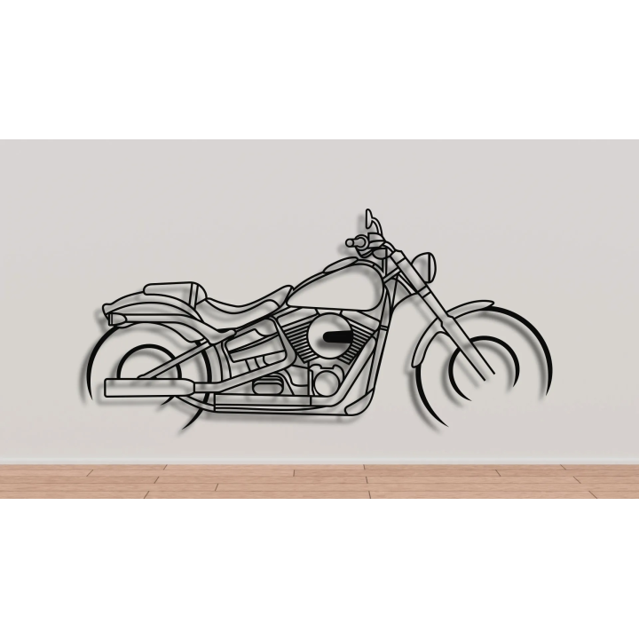 Harley Davidson Breakout silhouette
