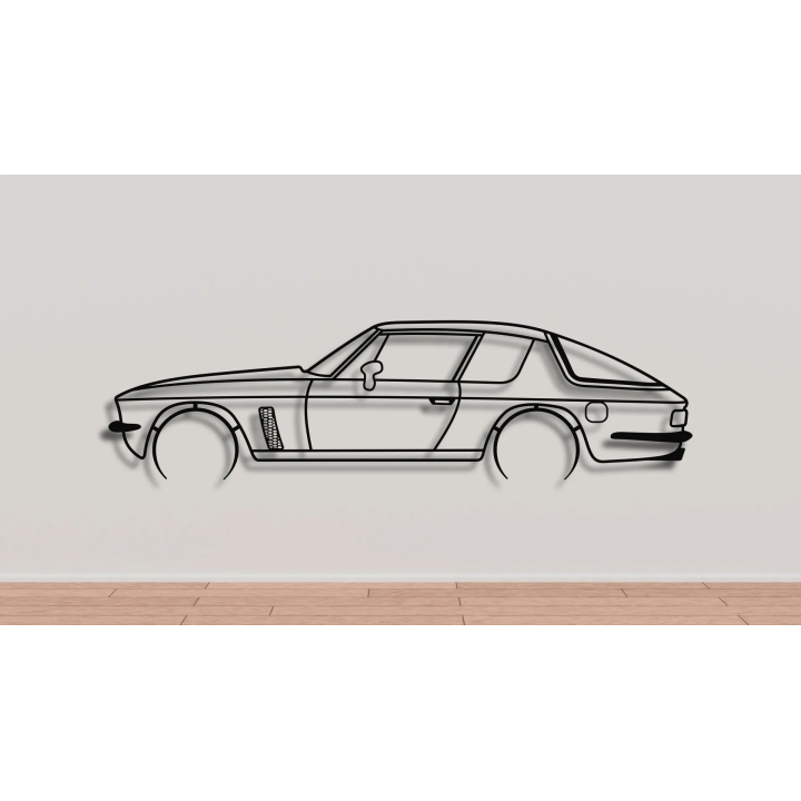 Jensen Interceptor full silhouette