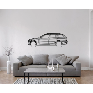 BMW E46 touring (facelift) full silhouette