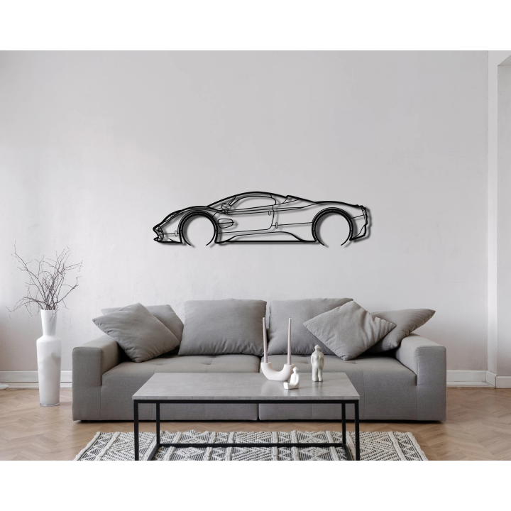 Pagani Huayra full silhouette