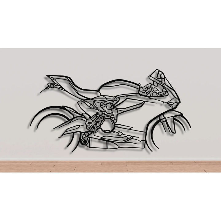 Ducati 899 panigale silhouette