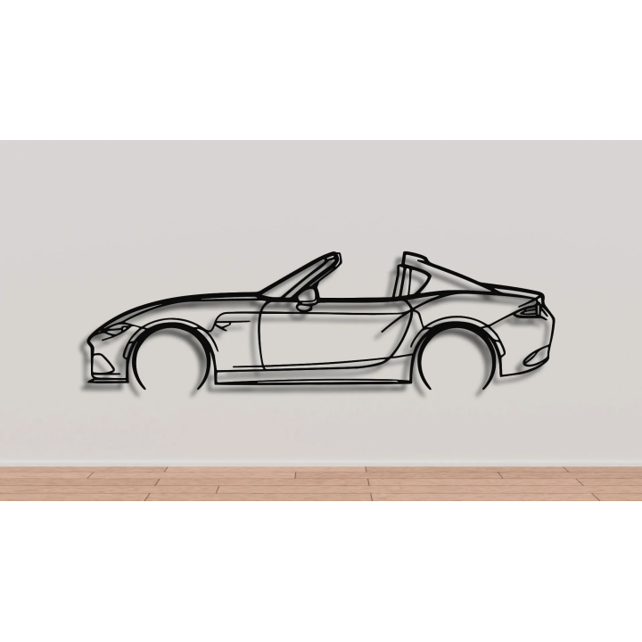 Mazda MX5 RF full silhouette