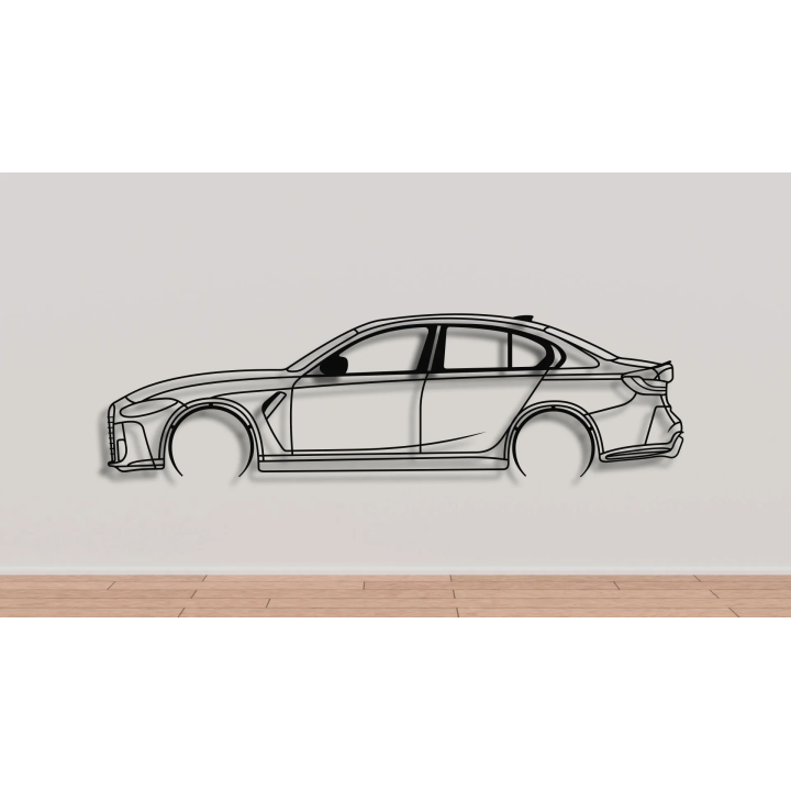 BMW M3 G80 full silhouette