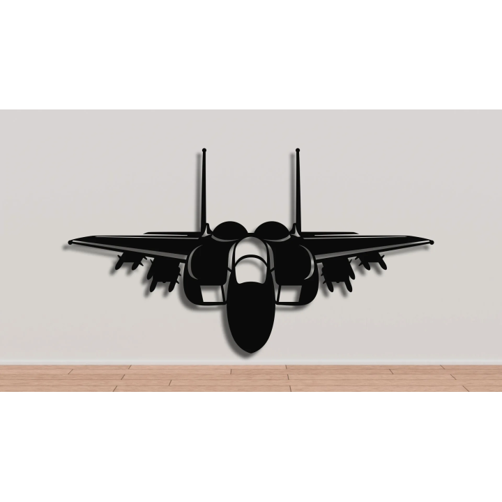 F-15EX front silhouette